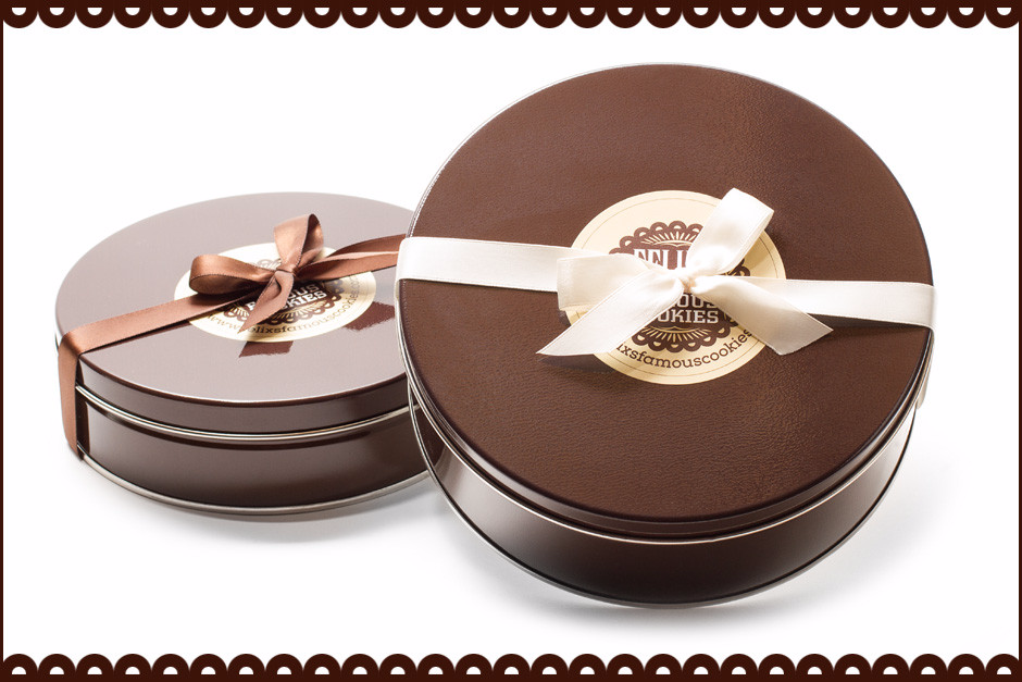 Assorted Cookie Tin -  Filled with Our Most Popular Cookies!